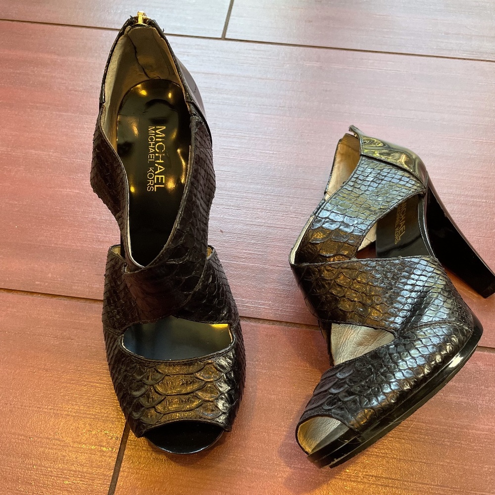 MICHAEL Michael Kors two tone sandals